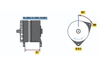 BOSCH 0 120 488 149 - Alternador