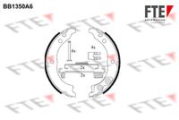 FTE BB1350A6 - Juego de zapatas de frenos, freno de estacionamiento