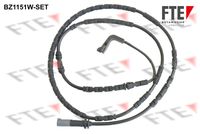 FTE BZ1151W-SET - Contacto de aviso, desgaste de los frenos