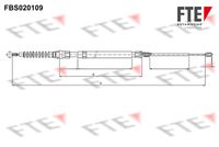 FTE 9250013 - Cable de accionamiento, freno de estacionamiento
