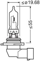 ams-OSRAM 9005CBN-HCB - Lámpara, faro de carretera