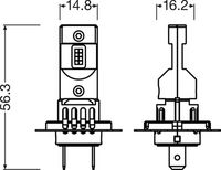 ams-OSRAM 64210DWESY2-2HB - Lámpara, faro principal