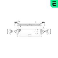 ERA 672067 - Radiador de aire de admisión