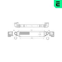 ERA 672089 - Radiador de aire de admisión