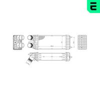 ERA 672026 - Radiador de aire de admisión