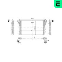 ERA 672033 - Radiador de aire de admisión
