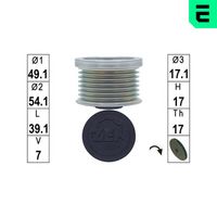 ERA ZN5832 - Rueda libre alternador