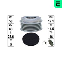 ERA ZN5731 - Rueda libre alternador