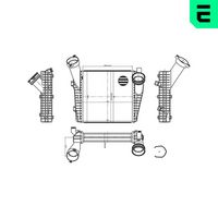 ERA 672081 - Radiador de aire de admisión