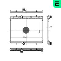 ERA 673189 - Radiador, refrigeración del motor