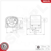 ESEN SKV 75SKV831 - Suspensión, transmisión automática