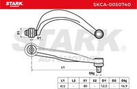Stark SKCA-0050740 - Barra oscilante, suspensión de ruedas