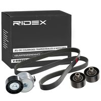 RIDEX 542R0670 - Juego de correas trapeciales poli V