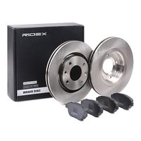 RIDEX 3405B0877 - Kit frenos, freno de disco
