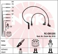 NGK 9155 - Juego de cables de encendido