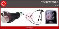 CASCO CSN72E39AS - Sensor, revoluciones de la rueda