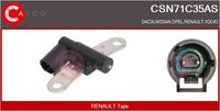 CASCO CSN71C35AS - Generador de impulsos, cigüeñal
