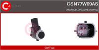 CASCO CSN77W09AS - Sensor, auxiliar de aparcamiento