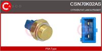 CASCO CSN70K02AS - Interruptor de temperatura, ventilador del radiador