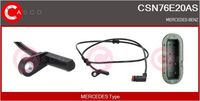 CASCO CSN76E20AS - Sensor, revoluciones de la rueda