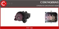 CASCO CSN74Q00AS - Sensor, posición pedal