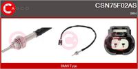 CASCO CSN75F02AS - Sensor, temp. gas escape