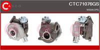 CASCO CTC71076GS - Turbocompresor, sobrealimentación