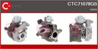 CASCO CTC71078GS - Turbocompresor, sobrealimentación