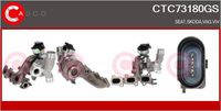 CASCO CTC73180GS - Turbocompresor, sobrealimentación