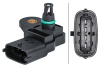 HELLA 6PP 009 403-021 - Sensor, presión colector de admisión