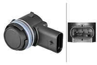 HELLA 6PX 358 270-491 - Sensor, auxiliar de aparcamiento