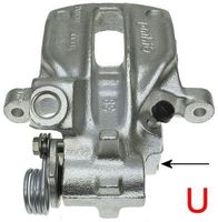 HELLA 8AC 355 383-881 - Pinza de freno