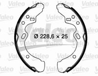 VALEO 562703 - Juego de zapatas de frenos
