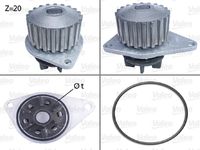 VALEO 506035 - Bomba de agua, refrigeración del motor