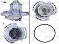 VALEO 506240 - Bomba de agua, refrigeración del motor
