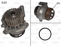 VALEO 506876 - Bomba de agua, refrigeración del motor