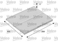 VALEO 698167 - Filtro, aire habitáculo