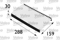 VALEO 698197 - Filtro, aire habitáculo