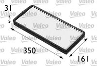 VALEO 698201 - Filtro, aire habitáculo