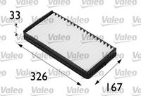VALEO 698203 - Filtro, aire habitáculo