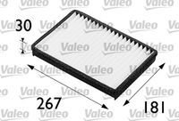VALEO 698235 - Filtro, aire habitáculo
