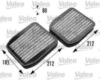 VALEO 698740 - Filtro, aire habitáculo
