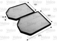 VALEO 698790 - Filtro, aire habitáculo