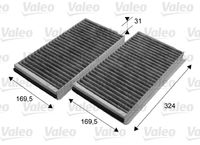 VALEO 698864 - Filtro, aire habitáculo