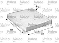 VALEO 698882 - Filtro, aire habitáculo