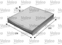 VALEO 715616 - Filtro, aire habitáculo