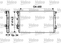 VALEO 732872 - Radiador, refrigeración del motor