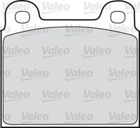 VALEO 598111 - Juego de pastillas de freno