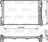 VALEO 735285 - Radiador, refrigeración del motor