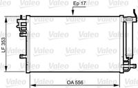 VALEO 814345 - Condensador, aire acondicionado